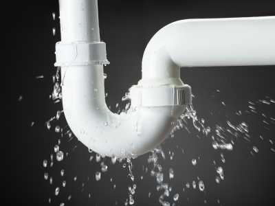 Water leak in need of a plumber